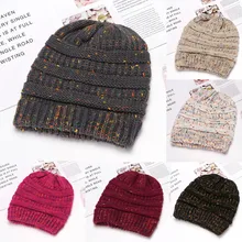 Модная шерстяная мягкая теплая вязаная шапка, дышащая женская зимняя теплая стрейчевая вязаная шапка, шарф, шапочка, головной убор, шапка