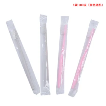 

New Adult Soft Hair Toothbrush Disposable Bag Hotel Hotel Supplies Household Manual Welcome Gift Toothbrush