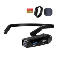 Ordro EP6 Mini Camcorder 4K 24FPS Fpv Wearable Vlog Camera Met Afstandsbediening 64Gb Geheugenkaart, voor Youtube Blogger Video Filmen