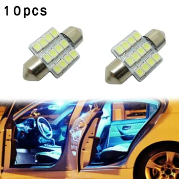

12 SMD Dome lights LED 5050 Lamp DC 12V Taillight Replacement Accessories