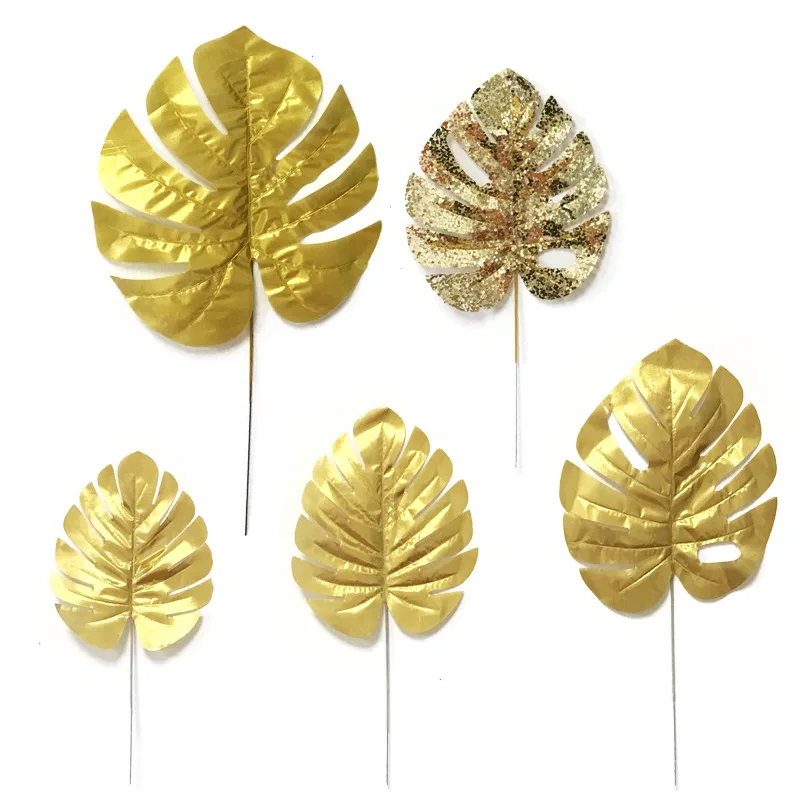 

Multi-size Artificial Plants Leaves Golden Turtle Leaf Sansevieria Money Leaf Elephant Ear Leaf Persian Leaf Wedding Decoration