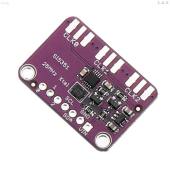 

CJMCU-5351 Si5351A Clock Generator Controller I2C 25MHZ Breakout Board U50A
