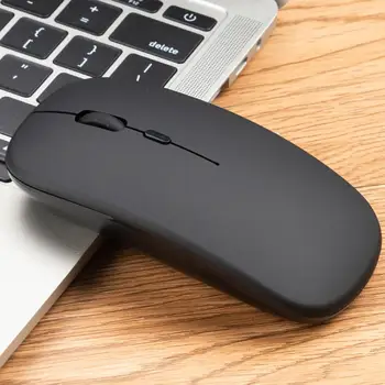 

Mini 2.4G Wireless USB Rechargeable Bluetooth 5.0 Silent Gaming Mouse Super Slim Mouse For PC Laptop