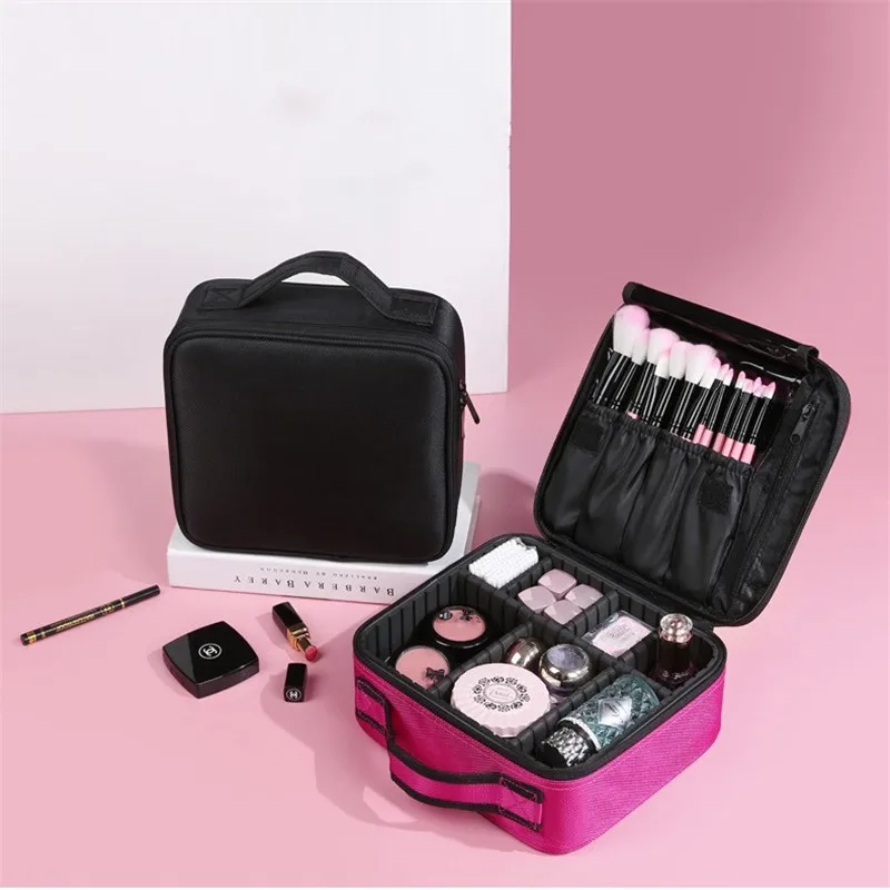 

Travel Makeup Bag Cosmetic Case Large Capacity Waterproof Storgage Bag Hot Selling Beauty Professional Organizer Suitcases Women