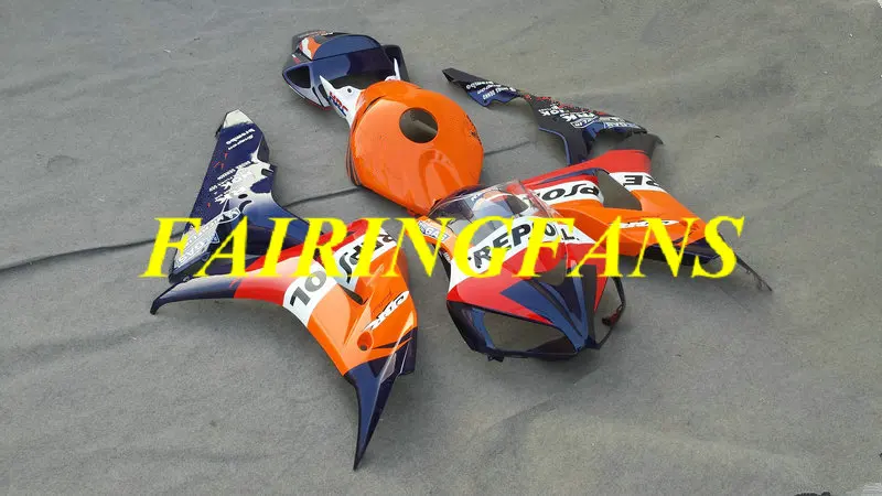Мотоциклетный вставной обтекатель комплект для HONDA CBR1000RR 06 07CBR 1000 RR CBR 100RR 2006 2007 красный синий Обтекатели на кузов+ подарки HB23