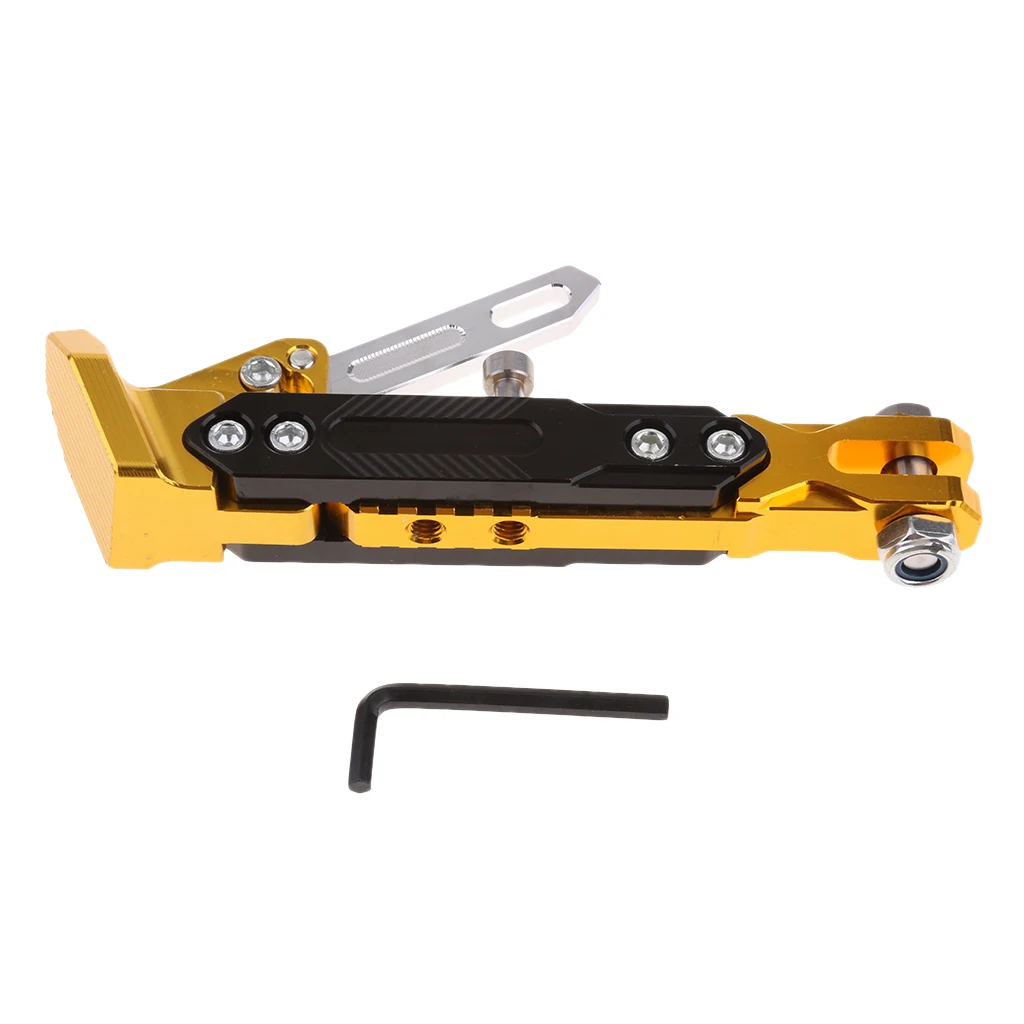 Gold Регулируемая CNC алюминиевая подставка для мотоцикла - Цвет: Gold