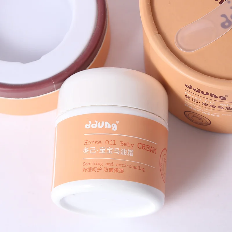 

Ddung-Horse Oil Cream Infant Children Cream Contains High Proportion Pure Horse Oil Repair Dry, Redness, Ruffling