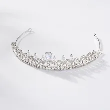 Hg630 Мода невесты Циркон Корона модель подиума торжественное платье Корона День рождения головной убор Amoy поставка товаров