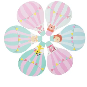 

INS Nordic 3D Wooden Hot Air Balloon Wall Sticker for Baby Kids Room Decoration Ornaments Wood Crafts Nursery Decor Photo Props