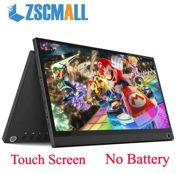 

Portable Monitor 15.6” Touch screen Monitor Gaming monitor IPS 1080p HD display for PS4 Laptop Phone Xbox Switch Pc With Case