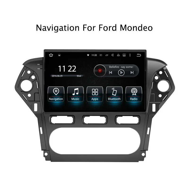 Cheap 10.1"4G RAM 32G ROM Octa Core Android 9.0 Car GPS Navigation For Ford Mondeo 2011 2012 2013 Car Radio Stereo,Top Car Accessories 8