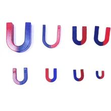 Напрямую от производителя продажи Лидер продаж U-профильный брус в форме подковы магнит Краски распыления обучения сильный плоский тонкий магнит Cu