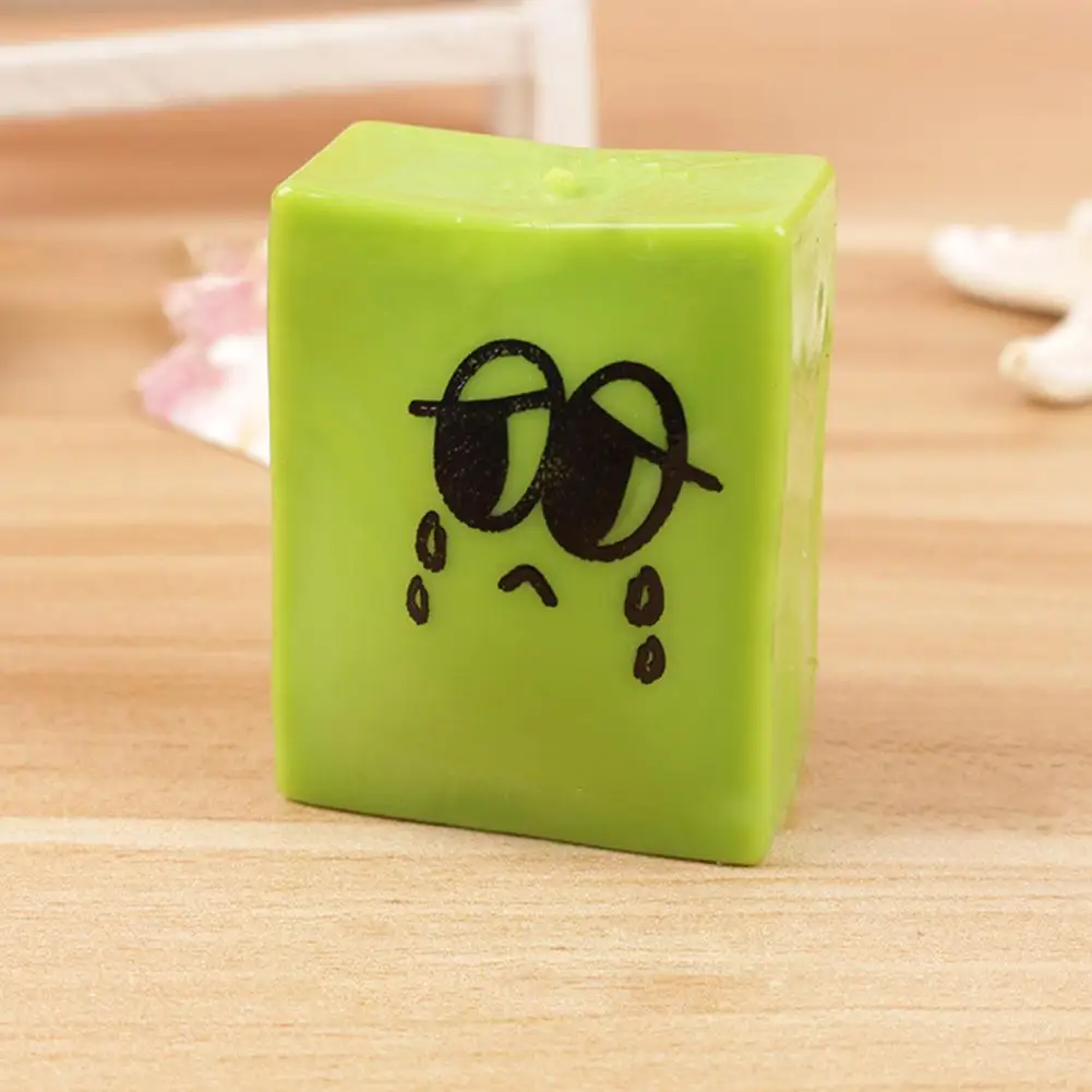Kuulee милый мягкий Моделирование Tofu Squeeze игрушки Мягкий снятие стресса вентиляционные шары как рождественские подарки