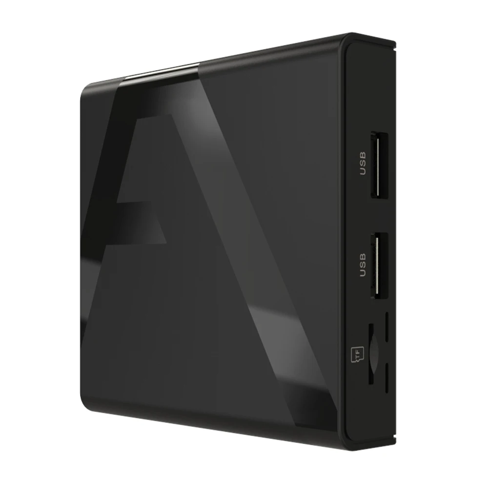 A968 TV Box Android 9.0 Smart TV Box 2GB / 16GB 4K Media Player S905W Quad-core Set Top Box WIFI Media Player With TF Card Slot