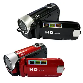 Kamera wideo HD 720P Handheld 16 milionów pikseli aparat cyfrowy lampa błyskowa LED 16X zoom cyfrowy kamera wideo cyfrowy DV tanie i dobre opinie NoEnName_Null 2x-7x CN (pochodzenie) Wielokrotna stabilizacja obrazu Brak Hd (1280x720) CMOS 1 2 2 cali 15-30mm NONE 10 0-20 0MP