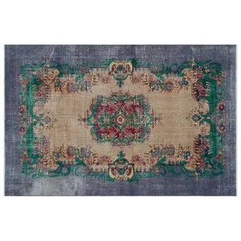 

Handmade Natural Vintage Turkish Area Rug 179x283 Cm-5'10''X9'3''