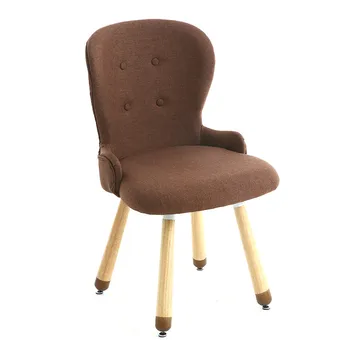 

Chair Is Contemporary And Contracted Household Eat Backrest Solid Wooden Desk Study Creative Bedroom Computers