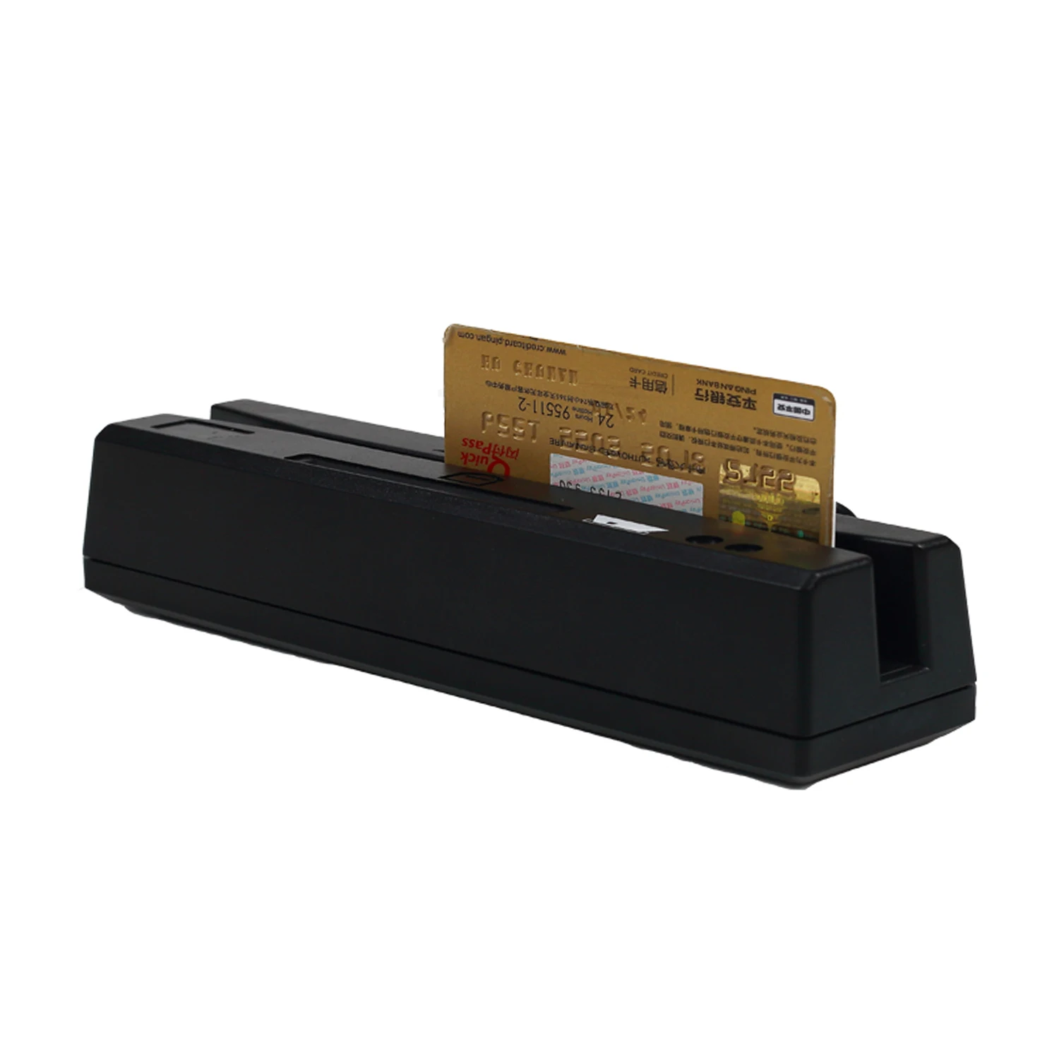 

China Mini MSR USB Multi Functional Contactless Magnetic Stripe Card Reader HCC110