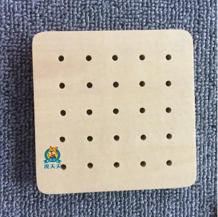 Креативная математическая игрушка, Геометрическая космическая фигура, доска для ногтей с карточным пазлом, развивающие игрушки для детей, деревянные игрушки Монтессори