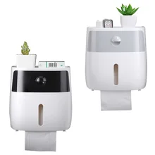 Полки для ванной комнаты держатель бумаги настенный диспенсер для туалетной бумаги коробка для салфеток Водонепроницаемая полка для туалета самоклеющаяся