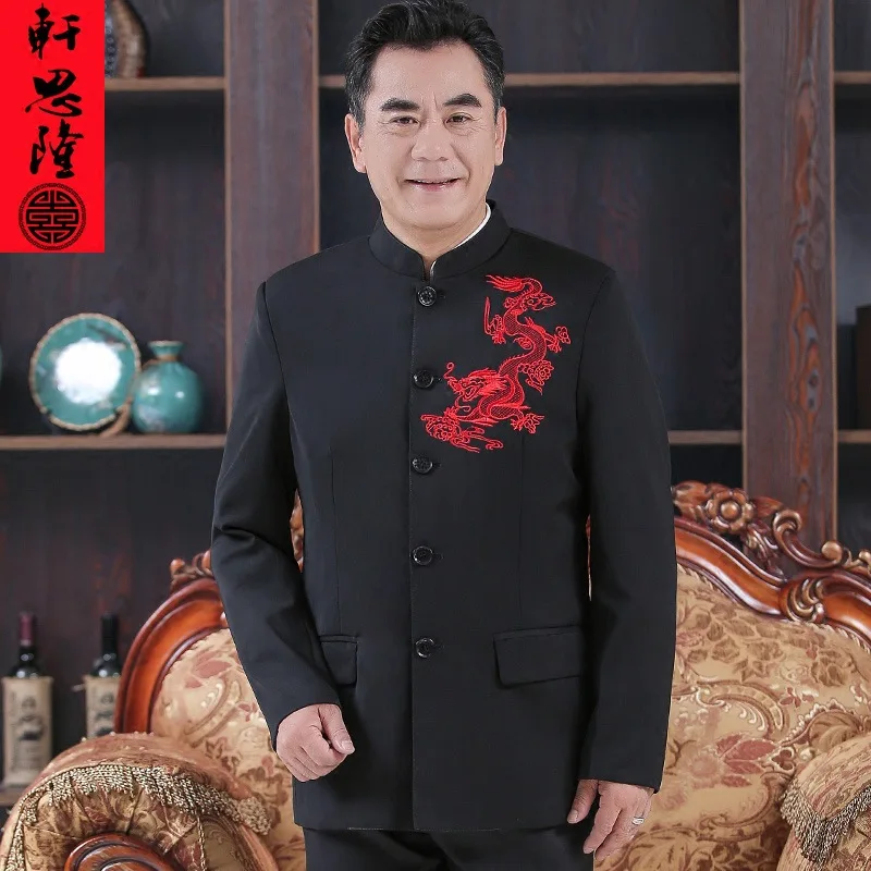 

Blazer Casual Father Suits Fashion Spring Fall Street Smart Business Prom Party Suit Men Pants Suit For The Bride Of The Father