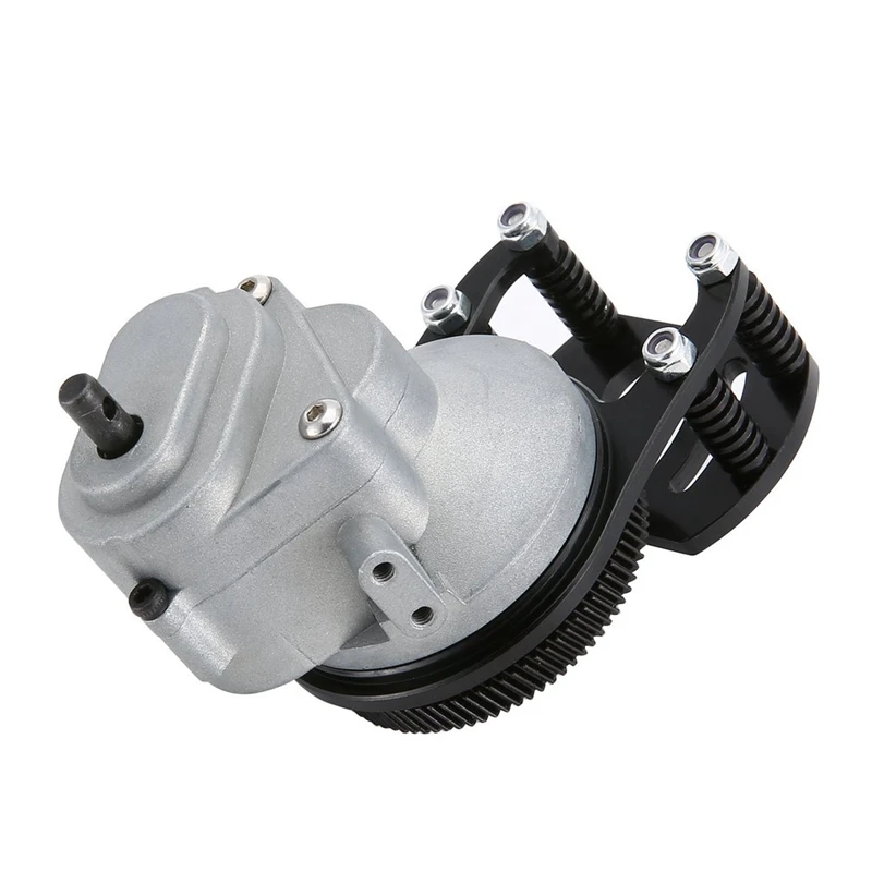 Good Offer for  RC Truck Metal Assembled D90 Single Speed Transmission Gearbox with Motor Gear Mount for 1/10 RC Cr