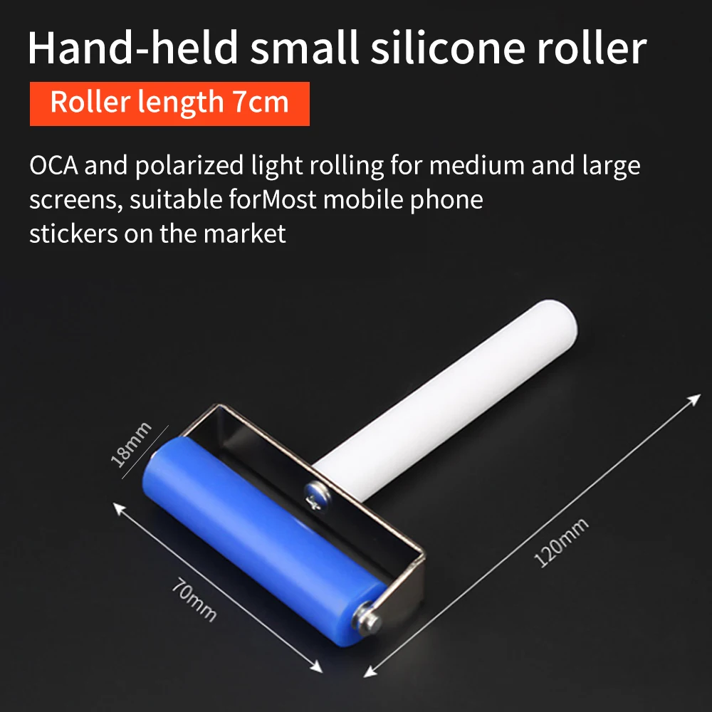 Mobile Phone Repair Tools Mobile Phone Repair Tools Kit LUXIANZI Anti-static Silicone Roller Tool For Phone Tablet Laptop Screen Film Pasting LCD OCA Polarizing Tool 6/7/10/15/20 cm