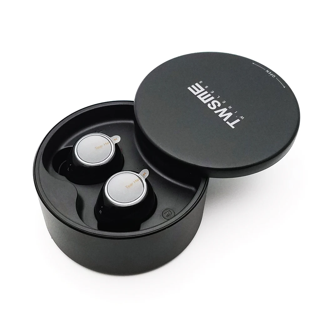 Оригинальные TWSME V6 3D стерео беспроводные наушники Bluetooth 5,0 с шумоподавлением свободные наушники с беспроводной зарядной коробкой
