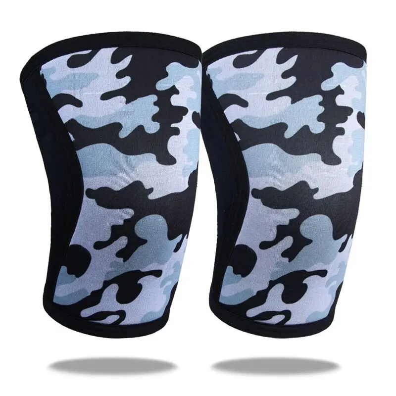 5mm 7mm Sport Compress Knee Sleeve Support Neoprene Compression Knee Brace for Weight Lifting