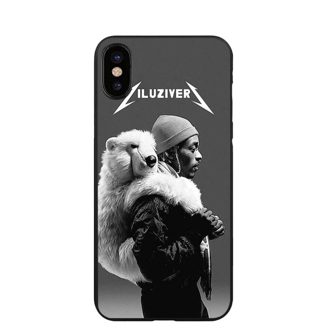 A35 Lil Uzi Vert мягкий ТПУ Черный силиконовый чехол для iPhone Xr Xs Max X или 10 8 7 6 6S Plus 5 5S SE - Цвет: 7