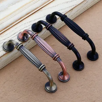 Classical Alloy Kitchen Door Knob Handle Wine Drawer Vintage Cabinet Home Improvement Hardware Door Knob For Furniture 2143