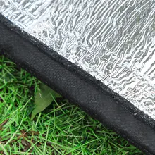 Шестиугольная алюминиевая пленка влагостойкий коврик для палатки коврик для пикника Коврик для улицы влагостойкий коврик для кемпинга шестиугольное одеяло для пикника