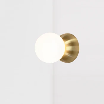 

nordic glass ball design lamp led wall moon lamp cocina accesorio lampes suspendues luzes de teto living room decoration