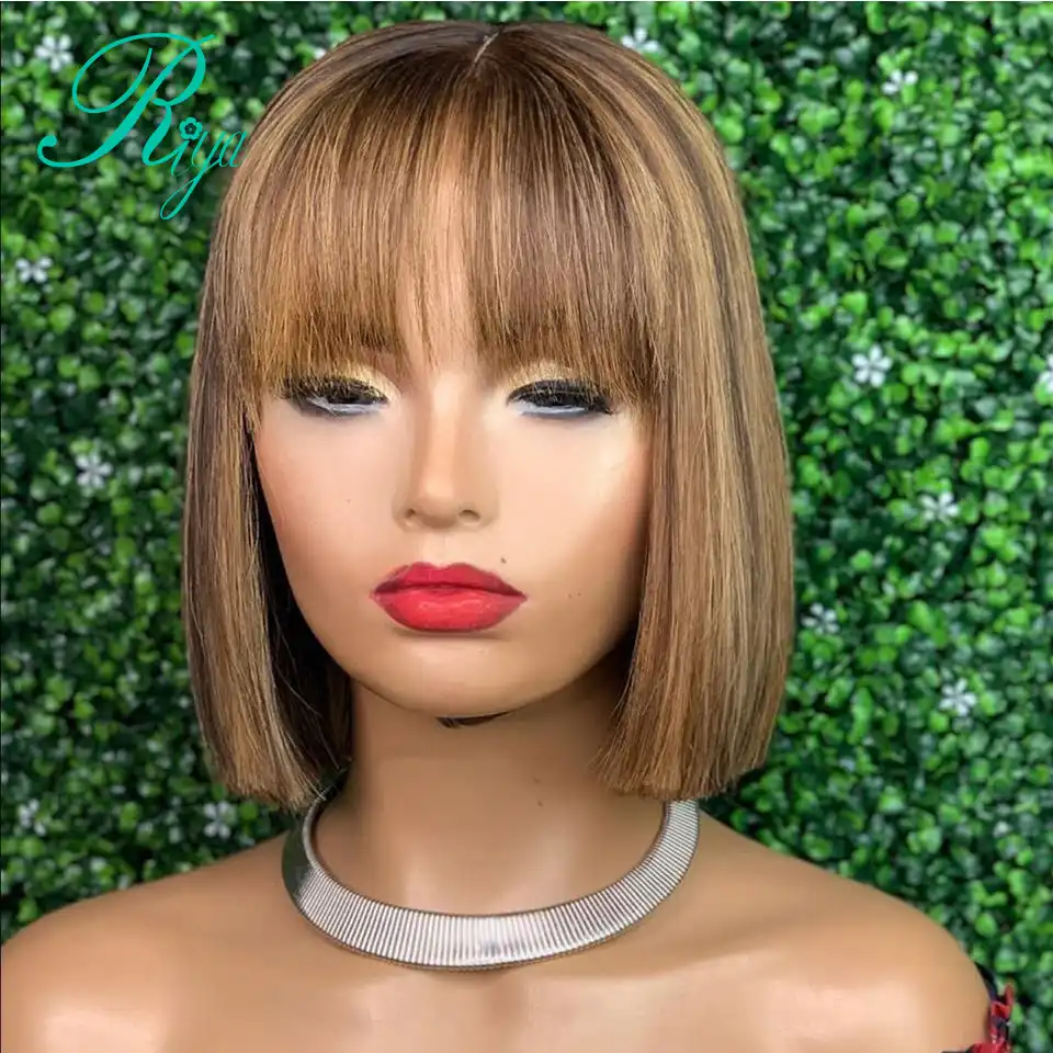 13x4 150 Yarkie Cvetnye Pryamye Pariki S Strizhka Chelki Tupye Perednie Chelovecheskie Volosy Dlya Chernokozhih Zhenshin Brazilskie Remi Volosy Parik Iz Naturalnyh Volos Na Kruzheve Aliekspress