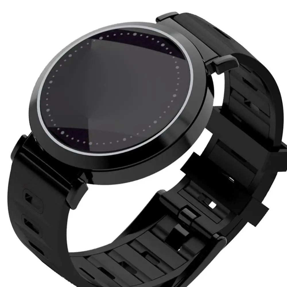 Smart Watch Men Women Round Screen Fashion Smartwatch Step Counter Waterproof Smart Band Unisex Sports Bracelet Wearable