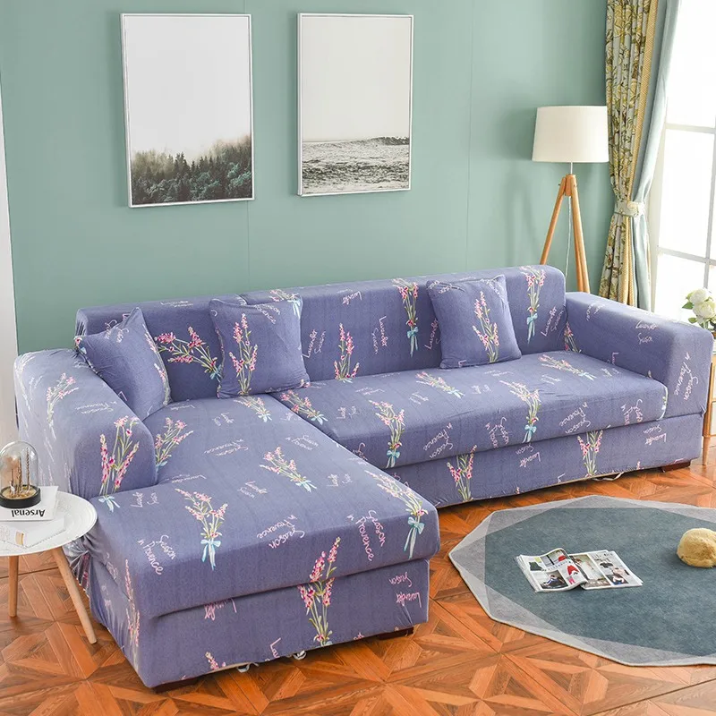 Эластичный чехол для дивана, все включено, Нескользящие Чехлы для диванов, чехлы для диванов, диванов, полотенец, один/два/три/четыре места - Цвет: Color 2