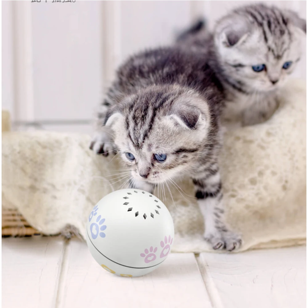 Xiaomi Petoneer Pet smart companion игрушка для кошки в виде шара встроенная коробка кошачьей мяты неправильная прокрутка забавный артефакт умный питомец игрушка подарок