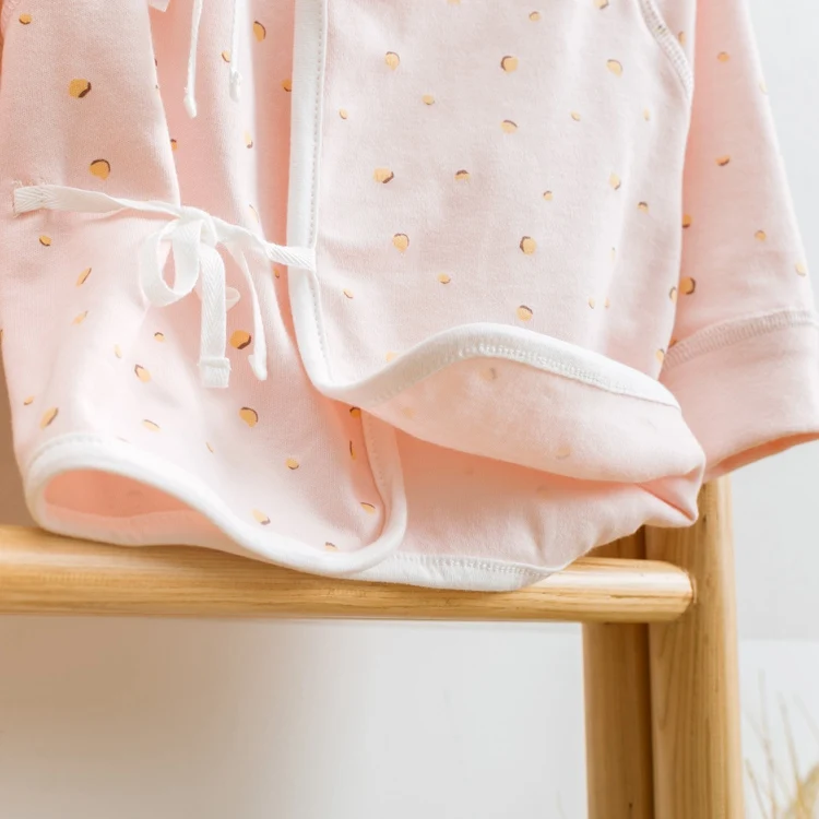 Newborn Baby Autumn New Baby Clothing Set Cotton Boys Girls Clothing Lacing Girls Suit Set 0-3 Year Clothes