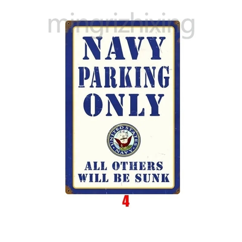 Pin-up Metal Fancy Cool Pattern Restaurant Supplies Wall Art 20cm*30cm(Visit Our Store, More Products