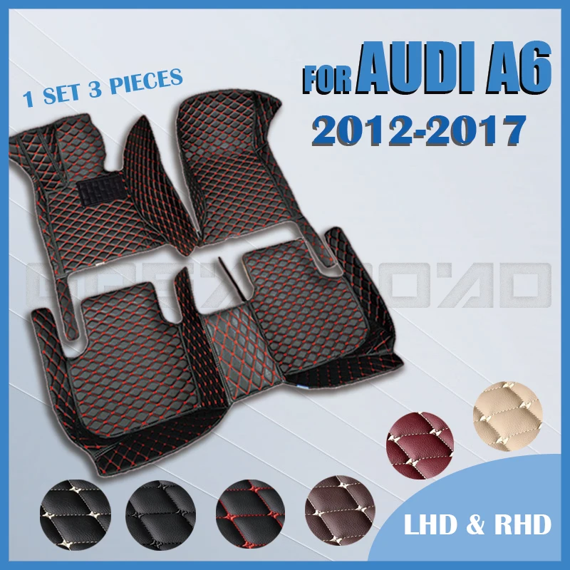 Автомобильные коврики для AUDI A6 седана 2012 2013 2014 2015 2016 2017 автомобильные накладки