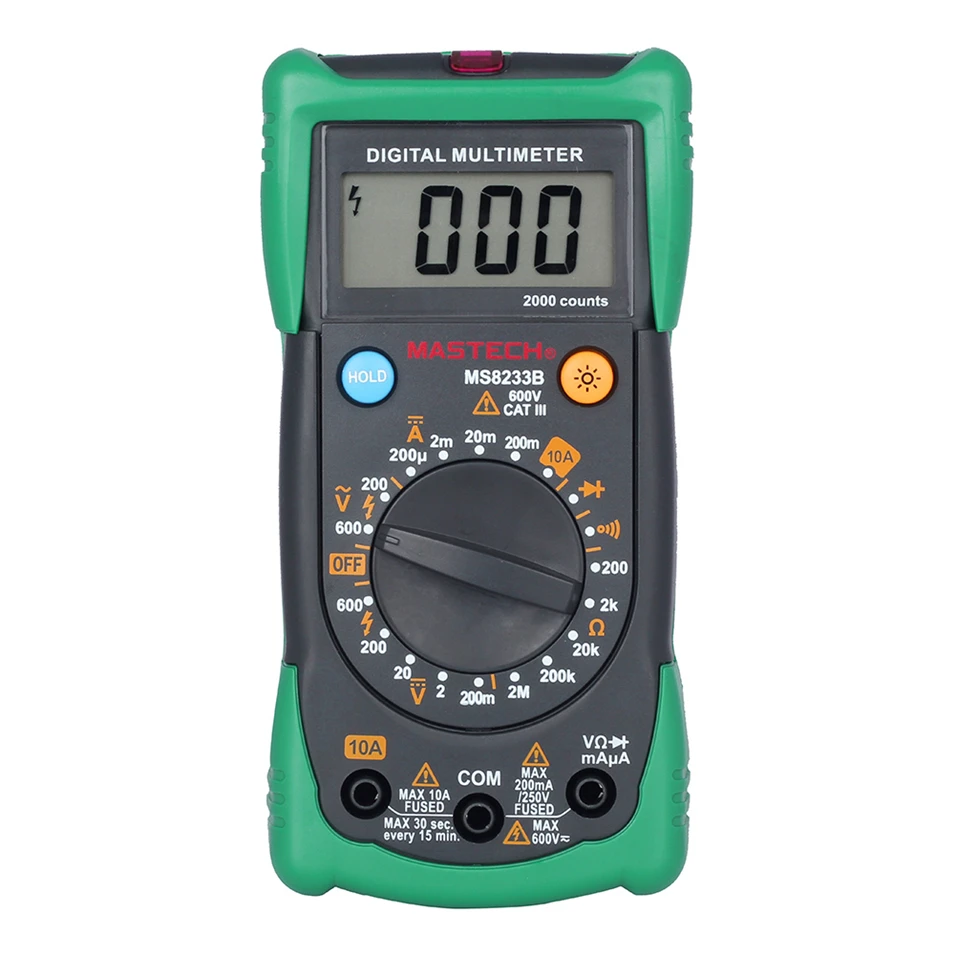 MASTECH MS8233B Цифровой Мультиметр LCR Бесконтактный измеритель напряжения с
