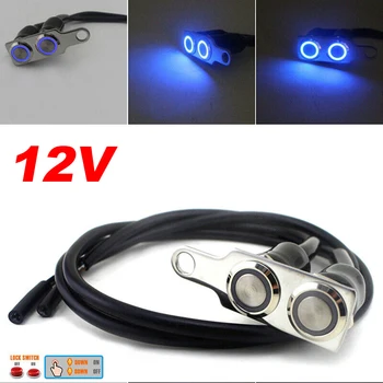 

Dual Handlebar Switch Waterproof Weatherproof ON-OFF DC 12V Replacement