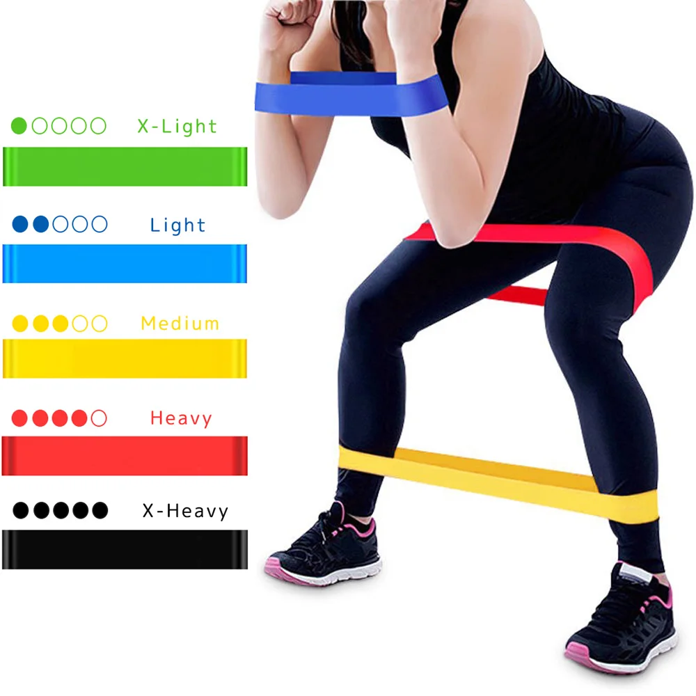 

Yoga Resistance Bands For Fitness Pilates Sport Gym Home Training Fitness Gum Workout Bodybuilding Crossfit Training Equipment