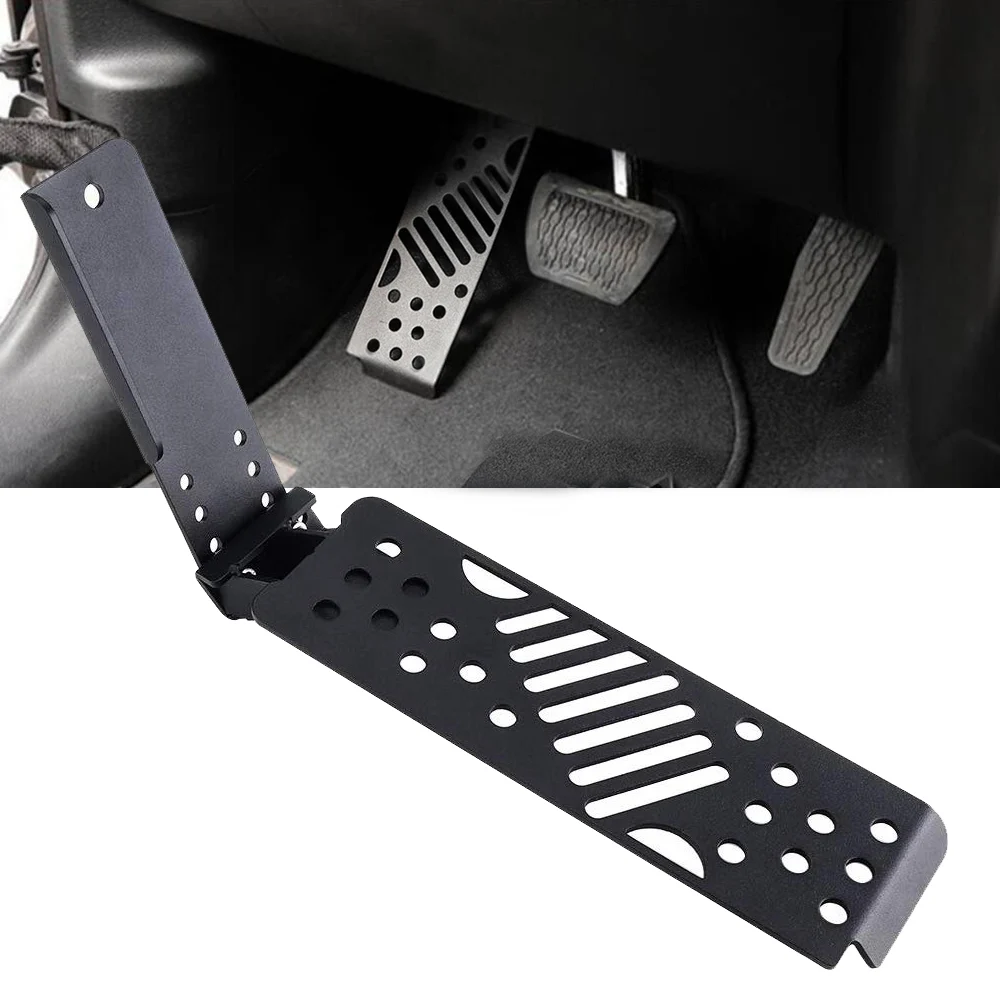 Metal Car Pedal Left Foot Rest Pedal For Jeep Wrangler JL 2018 2019
