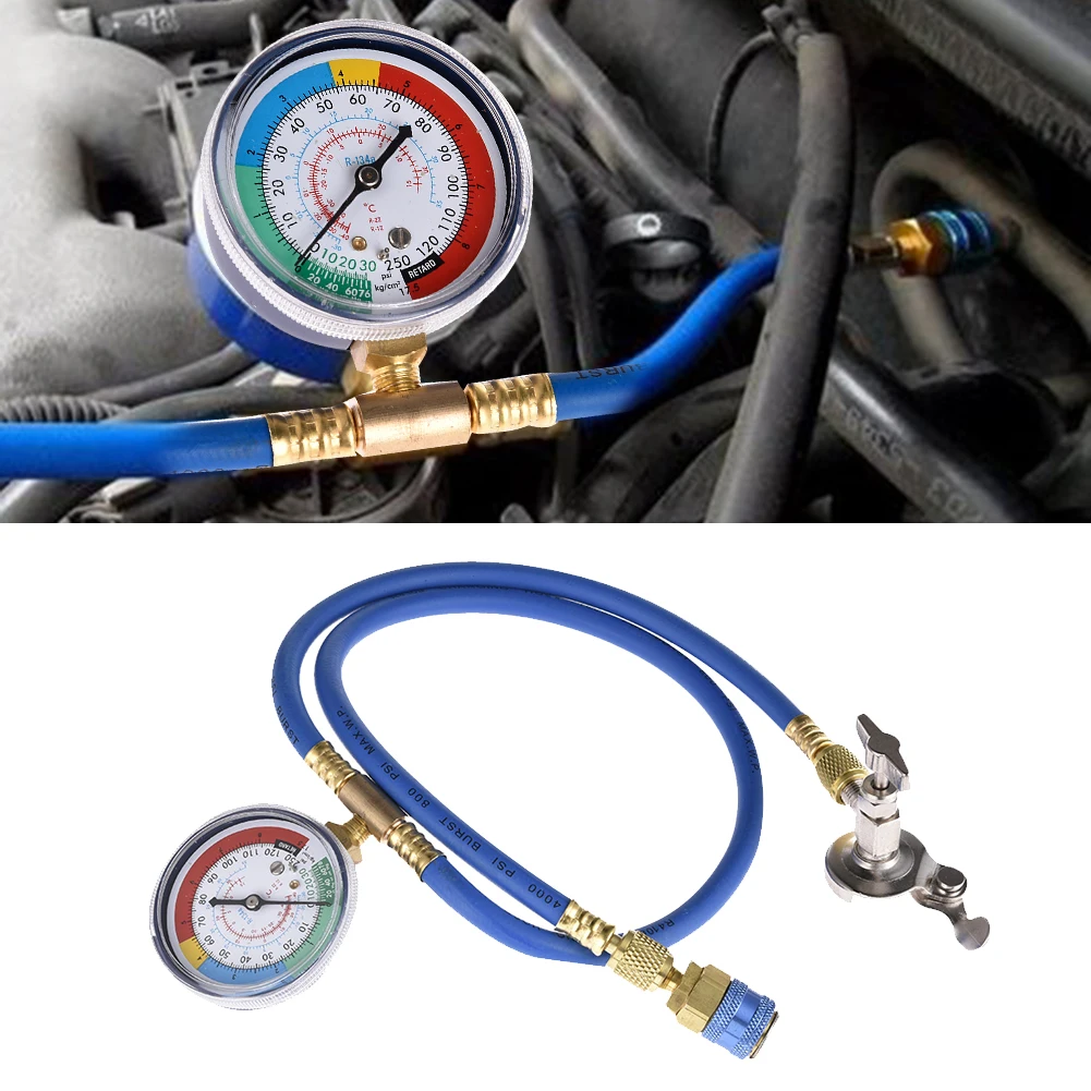 

Car Auto R134A Aircon Refrigerant Refill Hose Inspection Pipe Fluorine Tube Part Automotive Air Conditioning Inspection Pipe