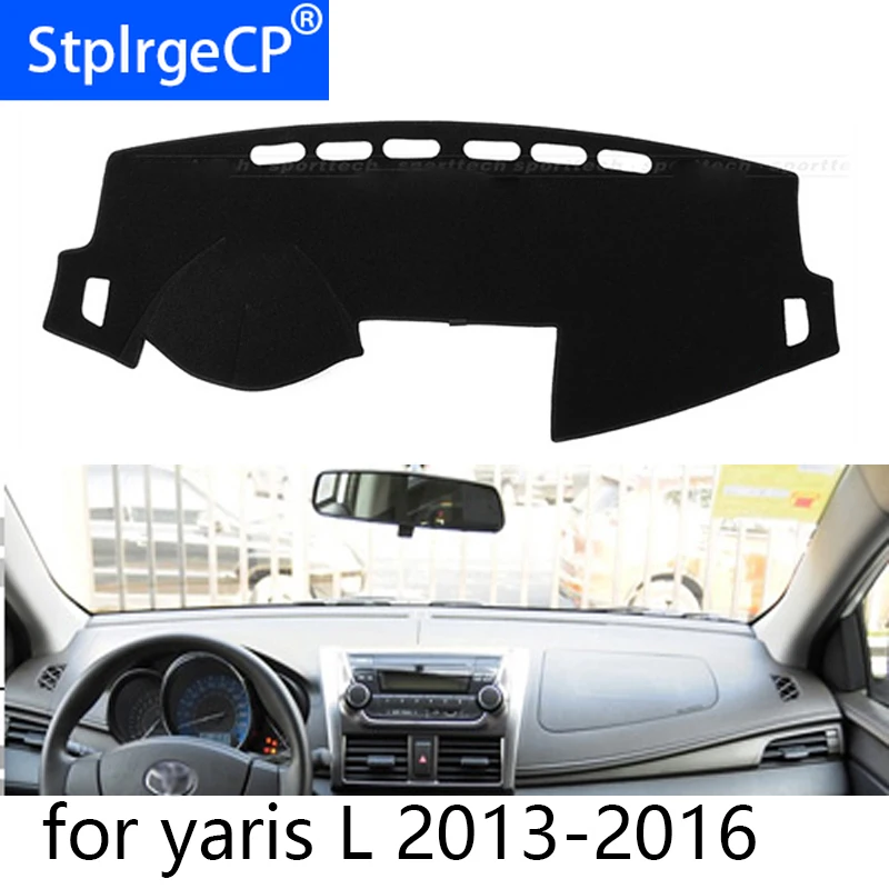 Для Toyota Yaris L 2013 2014 2015 2016 коврик для приборной панели защитный тенты Подушка