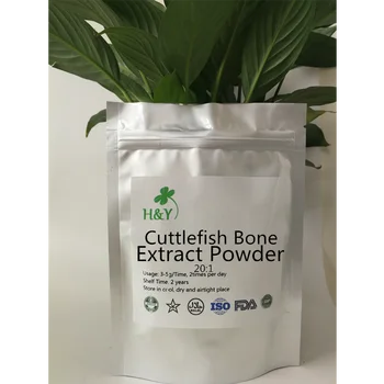 

150-1000g Free Shipping Stanch Bleeding Cuttlebone Extract Cuttlefish Bone Powder 20:1 In Stock