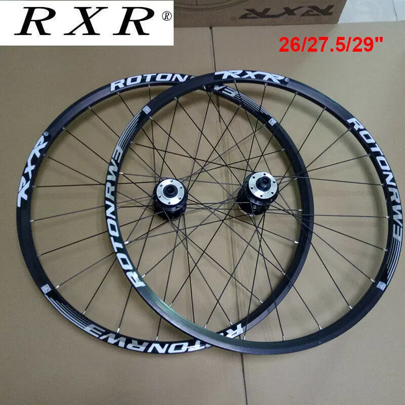 RXR MTB алюминиевые колеса 26 27,5 29 дюймов 7-11 скоростей колеса Горный велосипед Передняя Задняя обод колеса наборы подходят Shimano SRAM кассеты