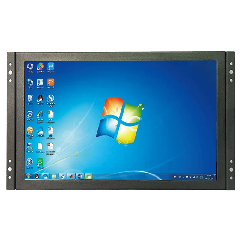 ZHIXIANDA Factory Price HD BNC VGA USB Input 21.5 inch Industrial Open Frame LCD Capacitance Touch Screen Monitor