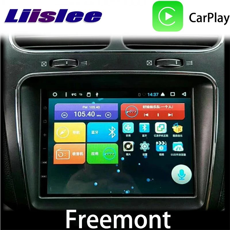 LiisLee Автомобильный мультимедийный GPS Hi Fi аудио Радио стерео для Fiat freeont 2011 ~ 2018